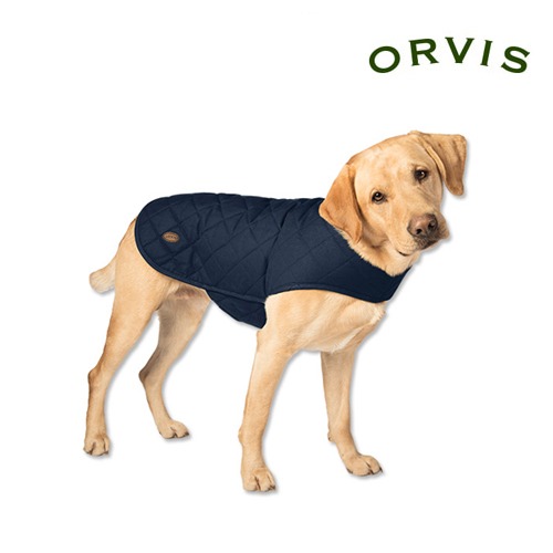 [ORVIS] 오비스 사냥개 애견 왁시드 방수 면 자켓
